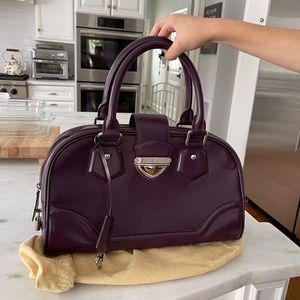 Louis Vuitton Epi Montaigne Bowling bag